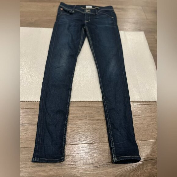 [28Ins29”]HUDSON Women's Collin Mid Rise Skinny Fit Flap Pocket Ankle Jean - Picture 4 of 10